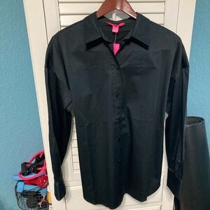 Lilly Pulitzer Long Sleeve Stevey Relaxed shirt
